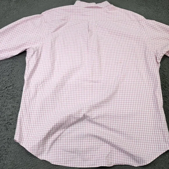 Ralph Lauren Shirt Mens 2XL Pink Check Classic Fit Long Sleeve Button Down - Picture 6 of 7